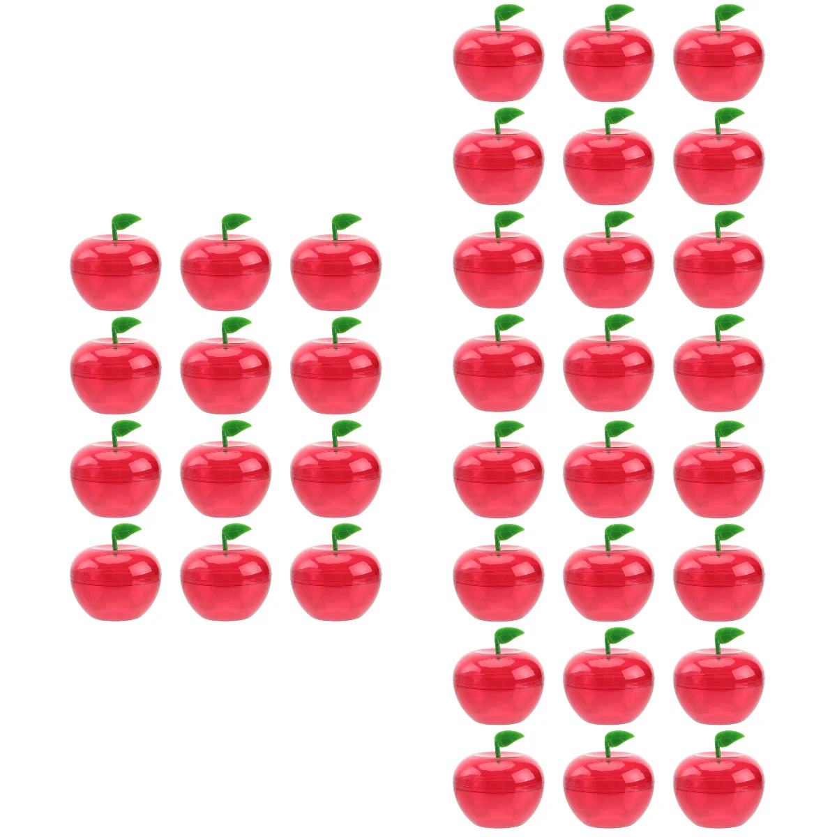 

36 шт., ящики для хранения с крышками, Подарочная коробка для конфет, практичный контейнер для хранения подарков (красный)