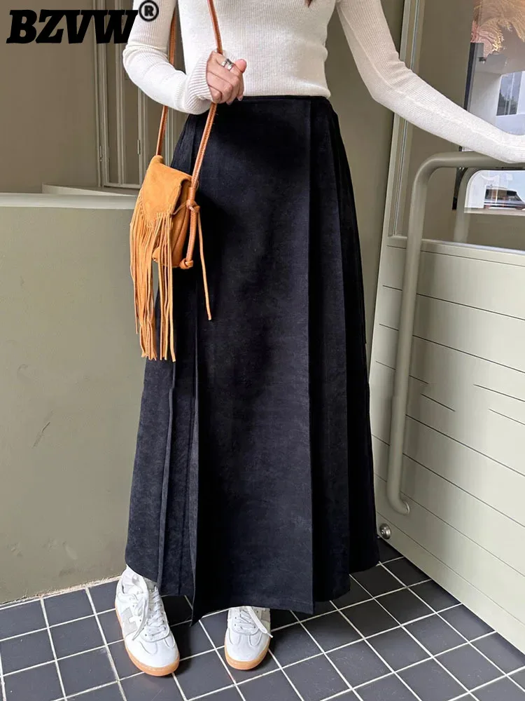 

Женская плиссированная юбка-трапеция с высокой талией, 25x2023