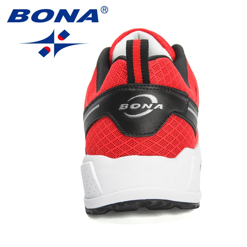 BONA 2022 New Designers Casual Shoes Men Sneakers Outdoor Walking Shoes Man Loafers Comfortable Shoes Leisure Shoes Mansculino