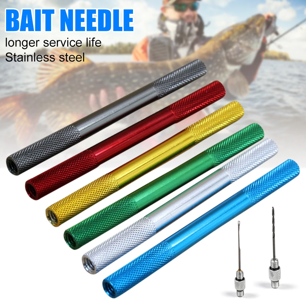 

Carp Fishing Bait Tool Baiting Needle Doule-Head Rigging Needle Swinger Driller Fishing Tools Carp Fishing Tackle Accessories