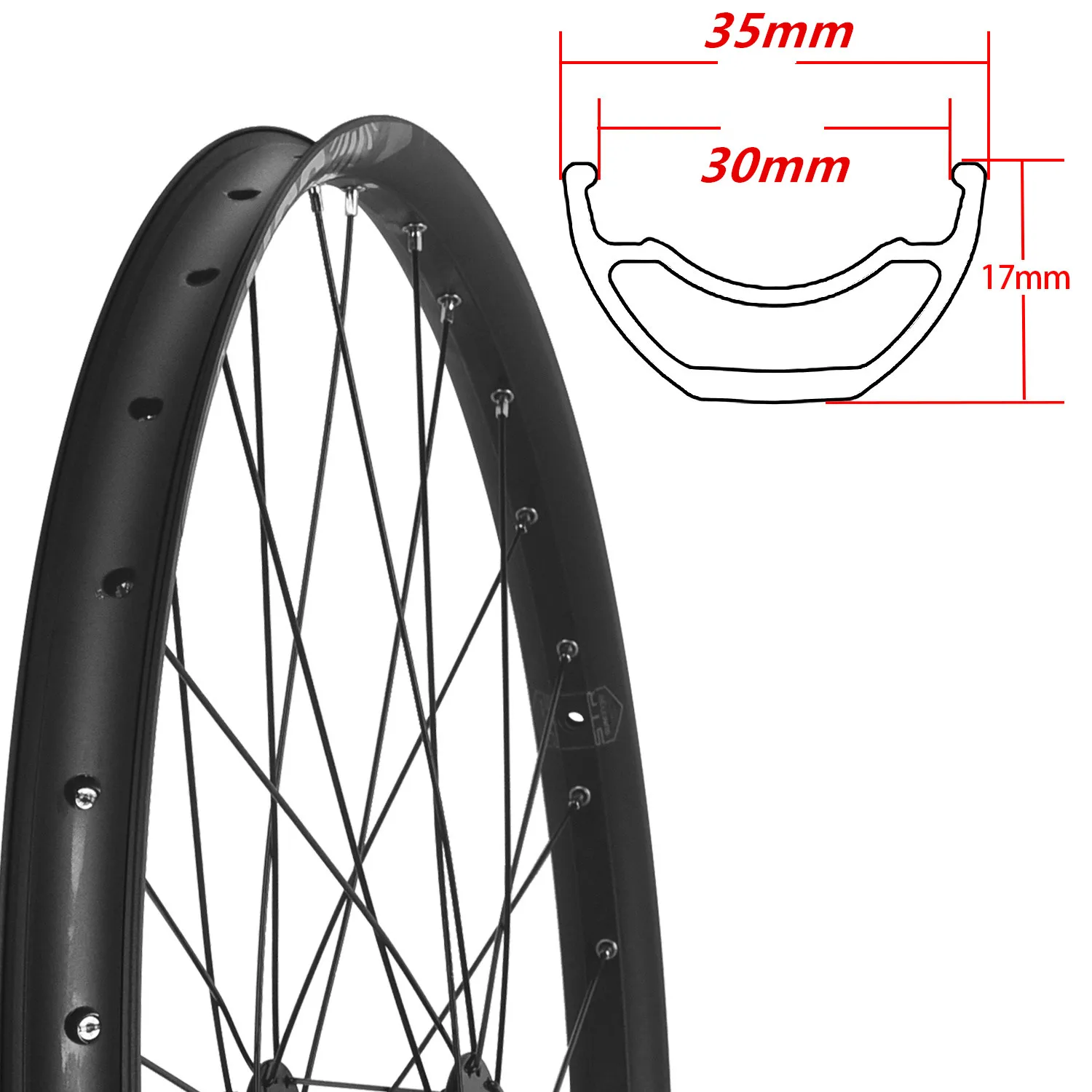 Фото MTB SUNRingle Rim NOVATEC Hub Колесная пара для горного велосипеда 27,5/29 дюймов Duroc 35, бескамерный готовый обод 8-12S Microspline 12S MTB колесо №5
