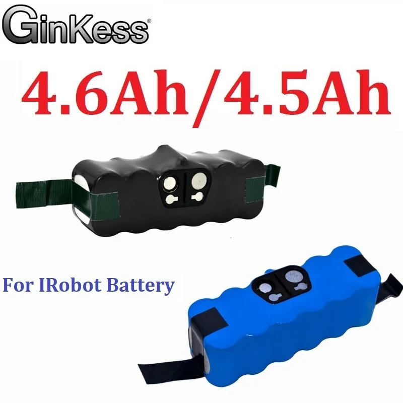 

14.4V 4500/4600mAh Ni-MH/Li-ion Battery For IRobot Roomba 500 600 700 800 R3 Series 510 530 550 560 610 650 770 780 790 870 880