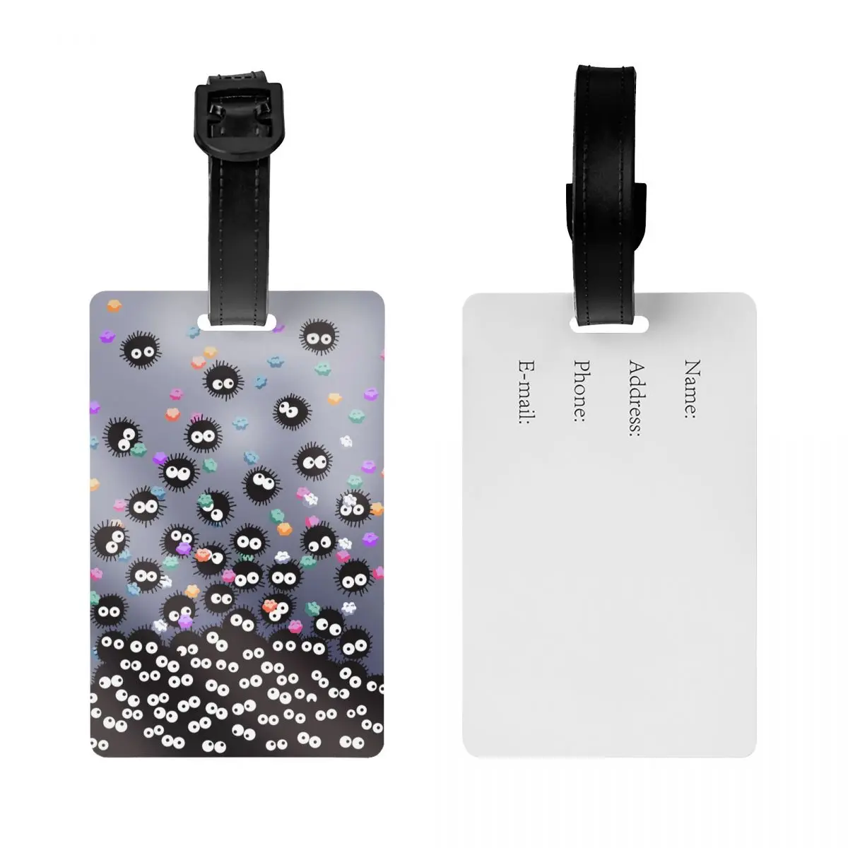 Пользовательские Тоторос Сажа Спраты Аниме Багажная бирка Унесенные призраками