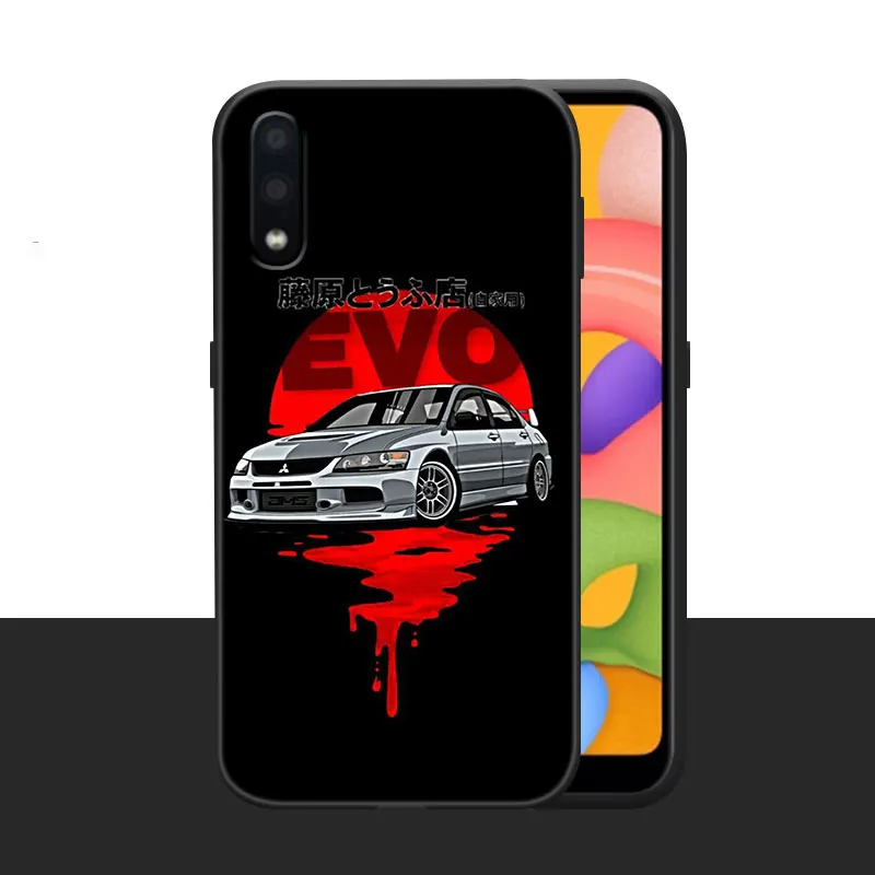 Японский чехол JDM для телефона в спортивном автомобиле Samsung Galaxy A01 A03 Core A02 A10 A20 S A11