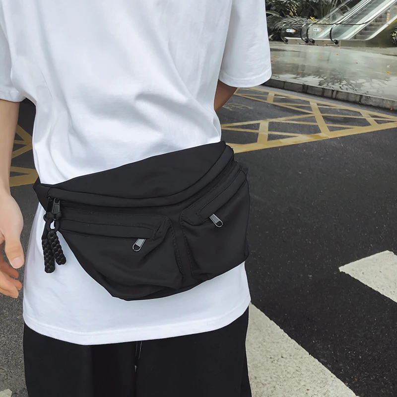 Модная трендовая поясная сумка уличная забавная сумочка в стиле хип-хоп унисекс
