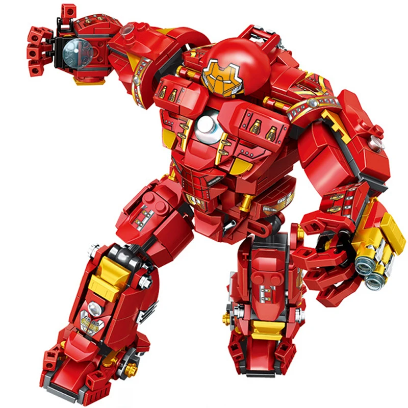 Супергерой Мстители модель MK44 Mecha фигурки MOC строительные блоки классические