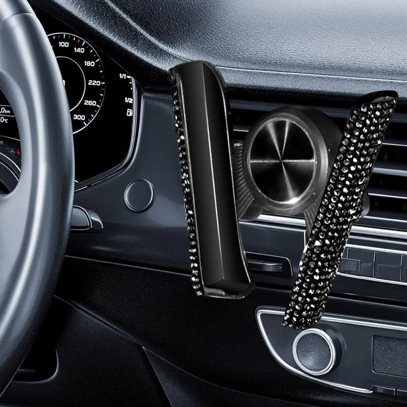 Автомобильный держатель для телефона с зажимом вентиляционного отверстия