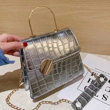 Designer Women Shoulder Bag Fashion Handbag Purse Crossbody Bag For Women 2022 Crocodile Flap Messenger Bag Classic Pu Ladie Bag