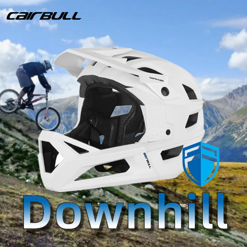 CAIRBULL Полнолицевой велосипедный шлем для скоростного спуска CE Безопасный