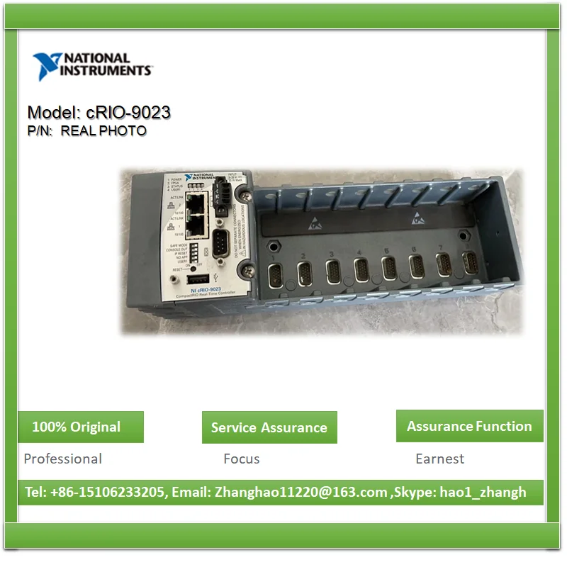 

NI CRIO-9023 programmable controller 8-slot chassis