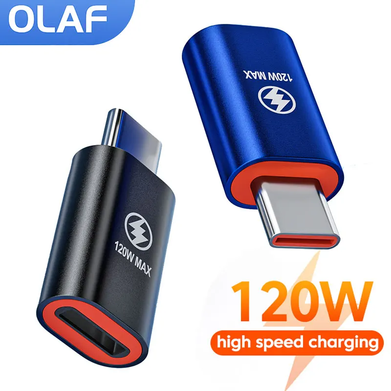 

Адаптер Olaf PD120W для быстрой зарядки OTG с разъемом Lightning «Мама» на Type-C «папа», кабель-конвертер для iPhone, iPad, разъем USB C на lightning