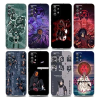 anime naruto uchiha madara sasuke itachi clear phone case for samsung a01 a02 a02s a11 a12 a21 s a31 a41 a32 a51 a71 a42 a52 a72