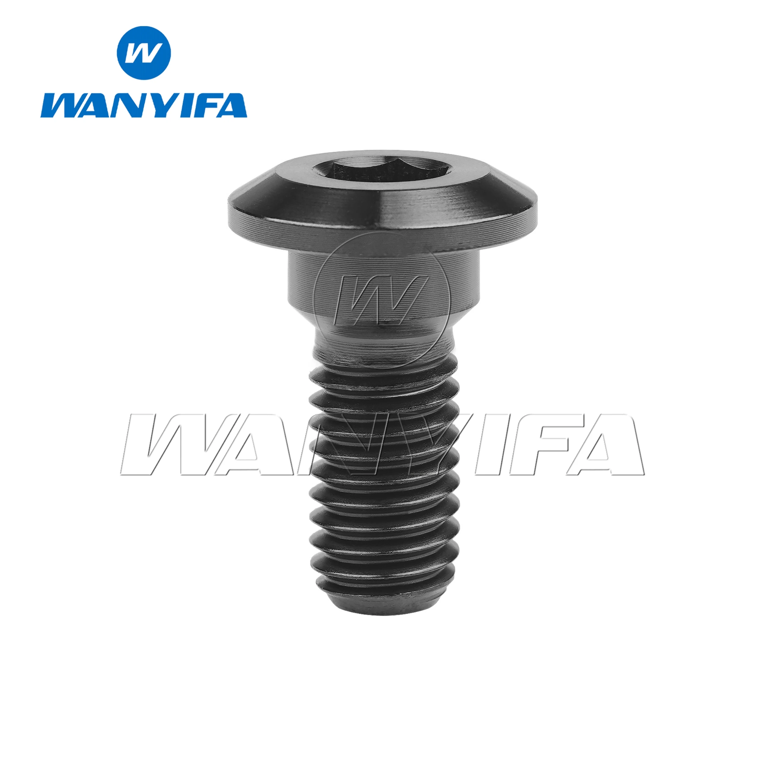 Wanyifa титановый Ti M8x20 22 25 30 33 35 40 мм болты с шестигранной головкой для Suzuki Yamaha болты ротора дискового тормоза