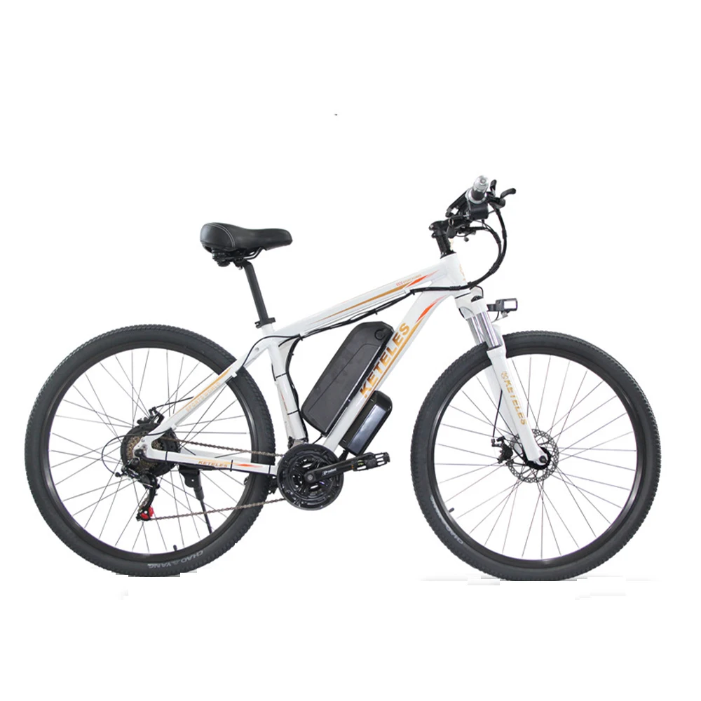 

Electric Bicycle 26 Inch Mountain Bicycle Brushless Aluminium Alloy Lithium Battery 500w Front And Rear Disc Brake Practical