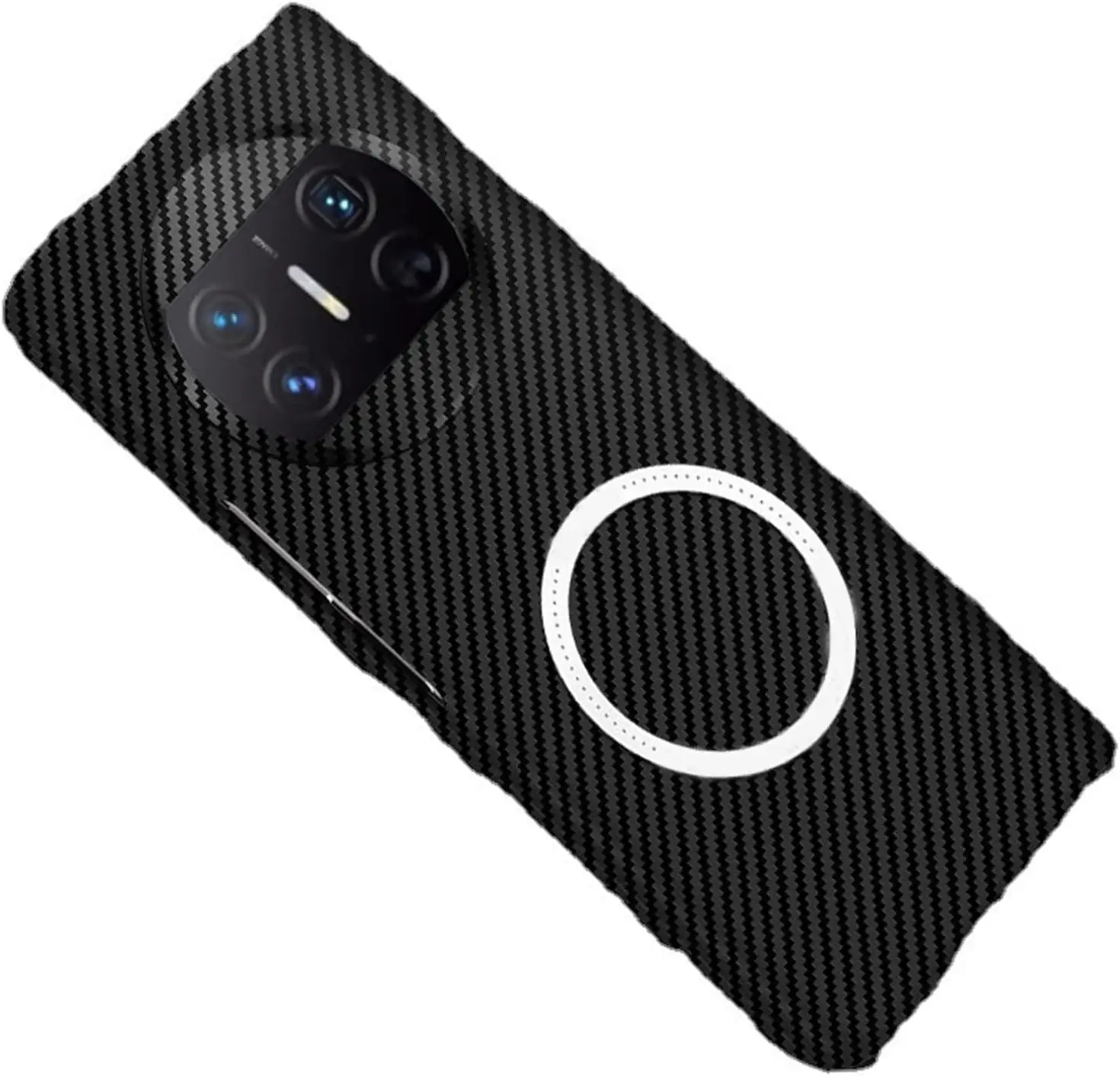 

Тонкий чехол для Huawei Mate X3 5G 2023, чехол из углеродного волокна, защитный противоударный чехол для камеры с защитой от отпечатков пальцев
