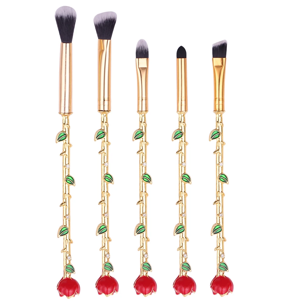 5 шт./набор, Кисточки для макияжа из мультфильма «Красавица и Чудовище ...