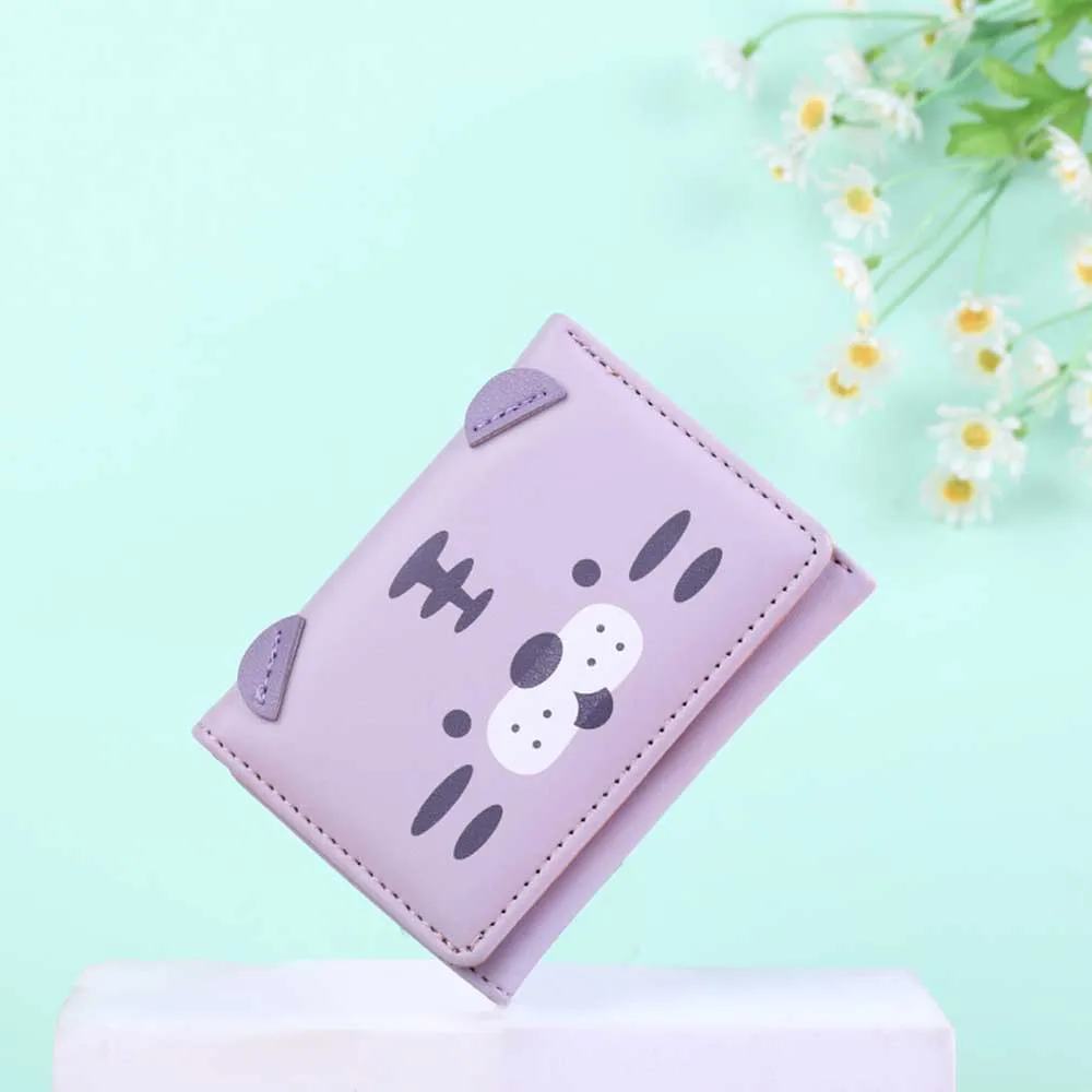 Мультяшный кошелек женский модный многофункциональный держатель для