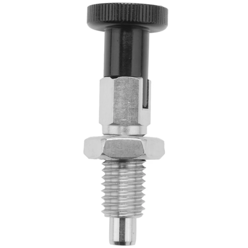 

3X M10 Stainless Steel Self Locking Index Plunger Pin With Self Locking Function For Dividing Head