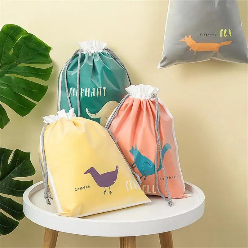 8 types Reusable Cotton Drawstring Bags Fabric Storage Bag Packaging Pouch Travel Portable Shoes Hanging Bags For Kids