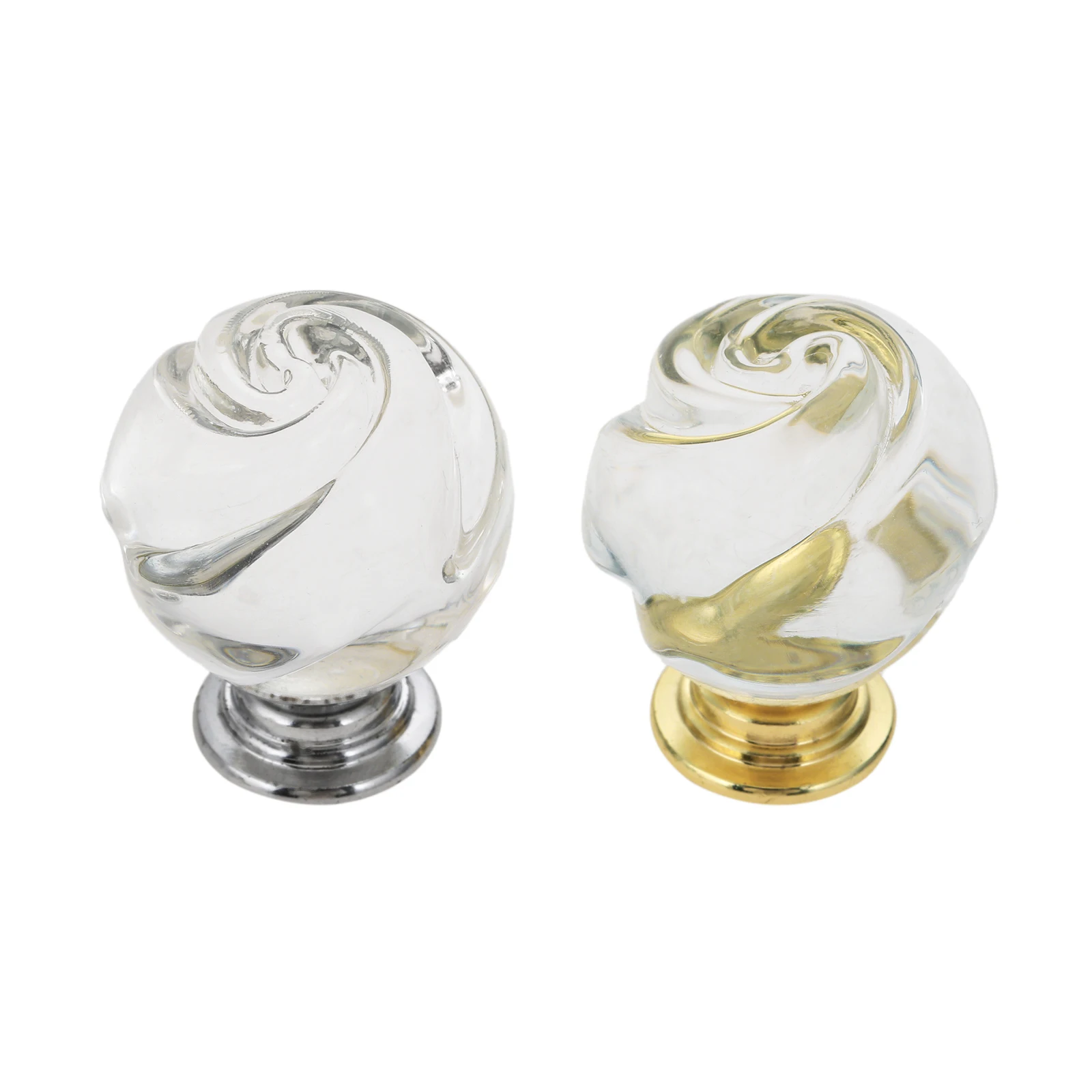 1 шт. прозрачная ручка в виде розы крученая форме цветка с винтом