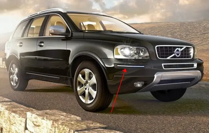 ABS хромированная решетка переднего бампера для 2007-2015 Volv o XC90 Накладка | Автомобили