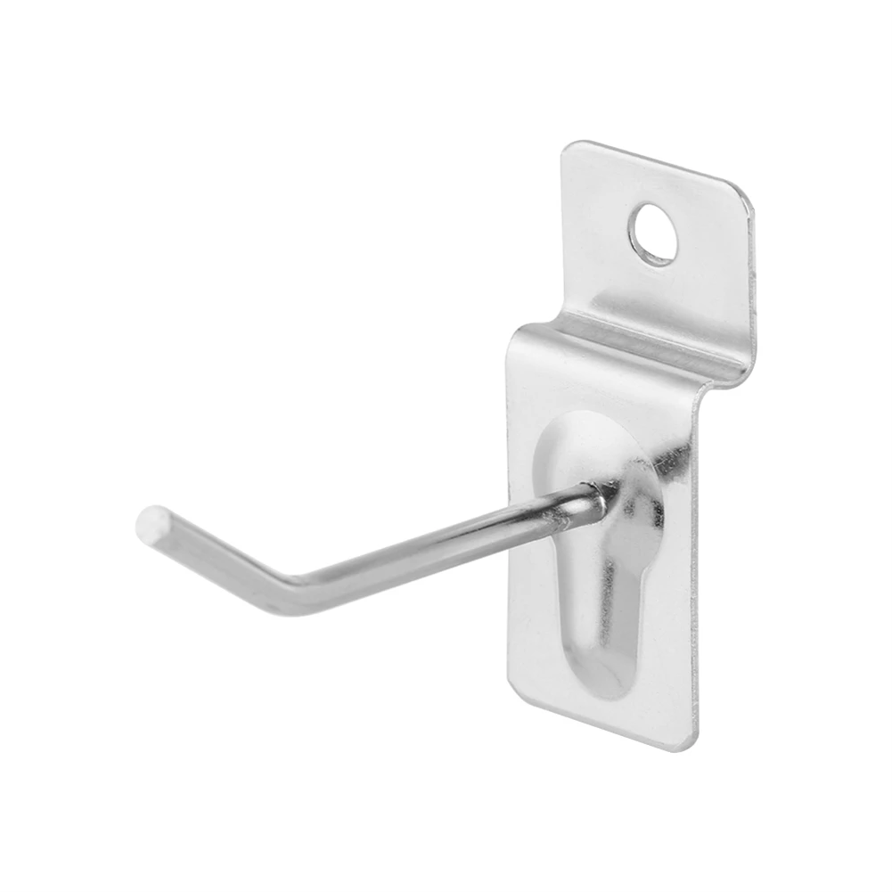 

Durable Peg Board Hooks Storage Peg Parts Replacement Silver Storage Racks