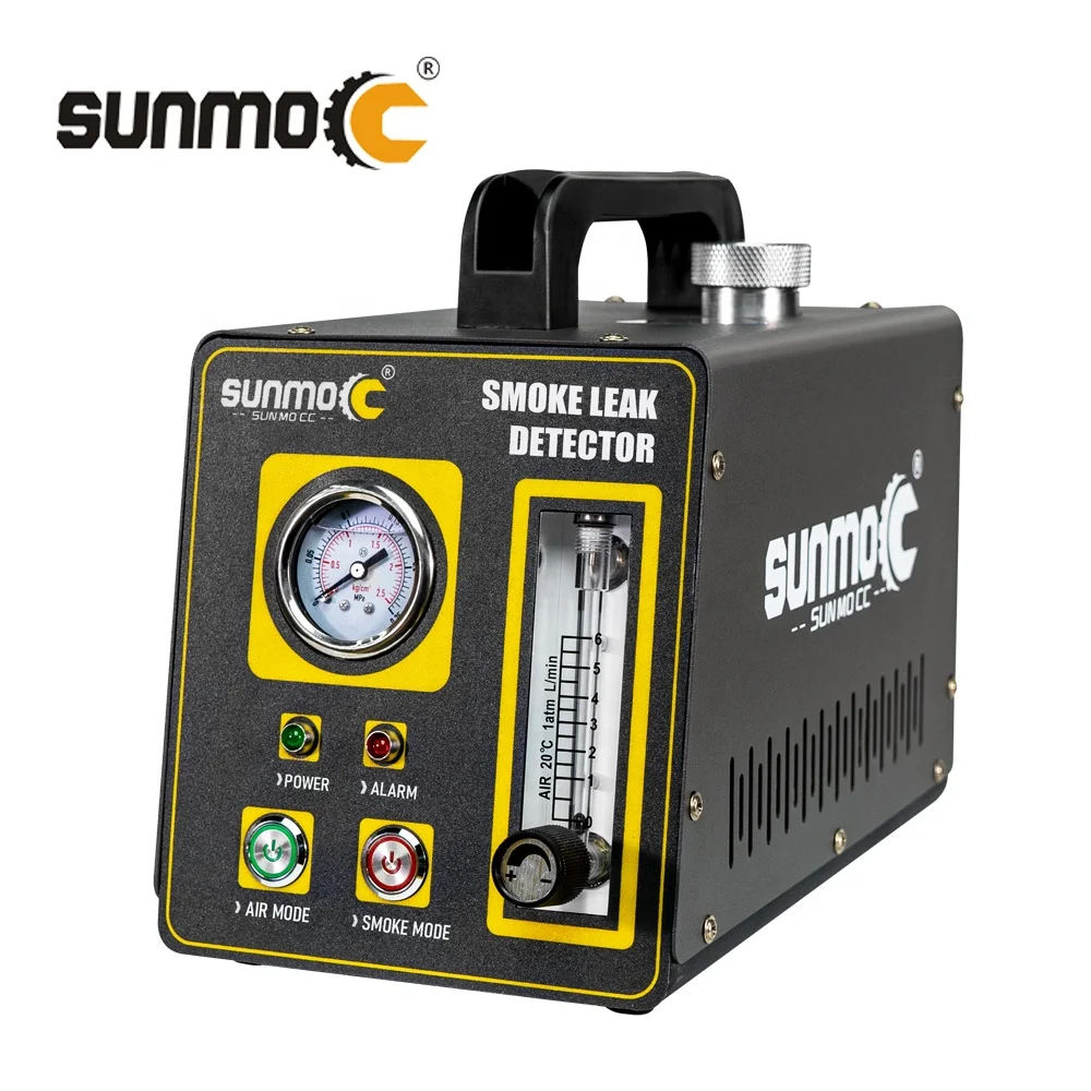 

Summo SM-205S 2023 NEW Smoke Leakage Analyzer Smoke Machine with Air Pressure Leak Detector Car Trucks EVAP Detect Pipe Check