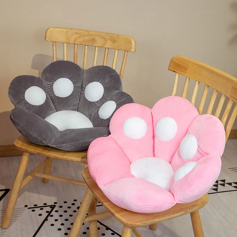 

2022 New Soft Paw Pillow Animal Seat Cushion Stuffed Plush Sofa Indoor Floor Home Chair Decor Winter Children Girls Gift