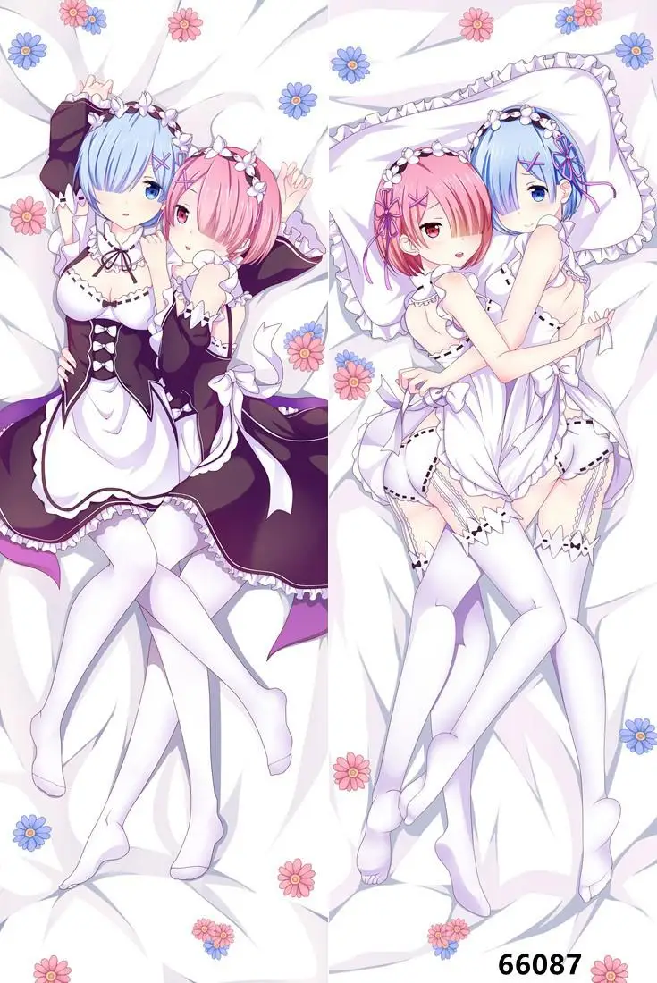 

Наволочка с рисунком из аниме «Re Zero Start Life In other World»