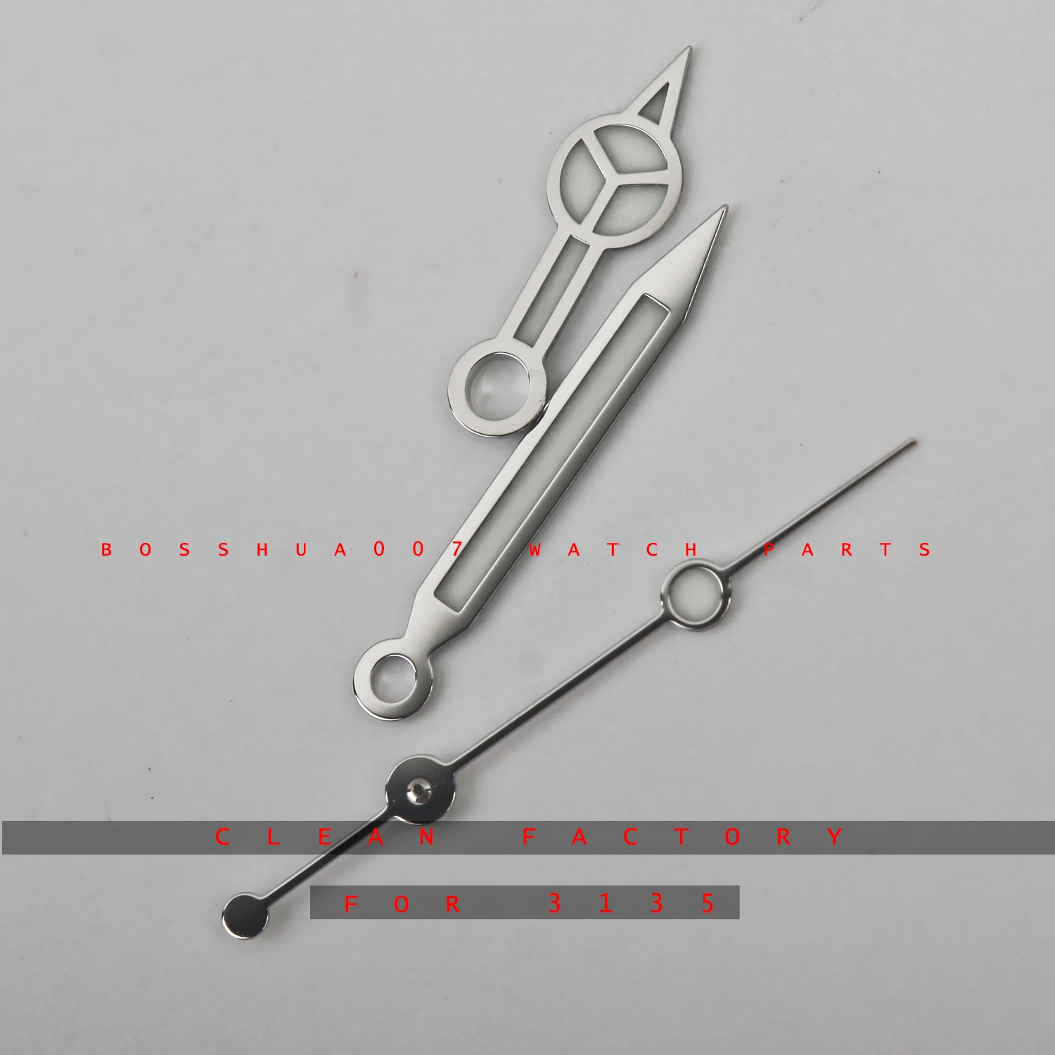Clean factoroy made accessory toppest quality watch hands for 3135 submariner 116610