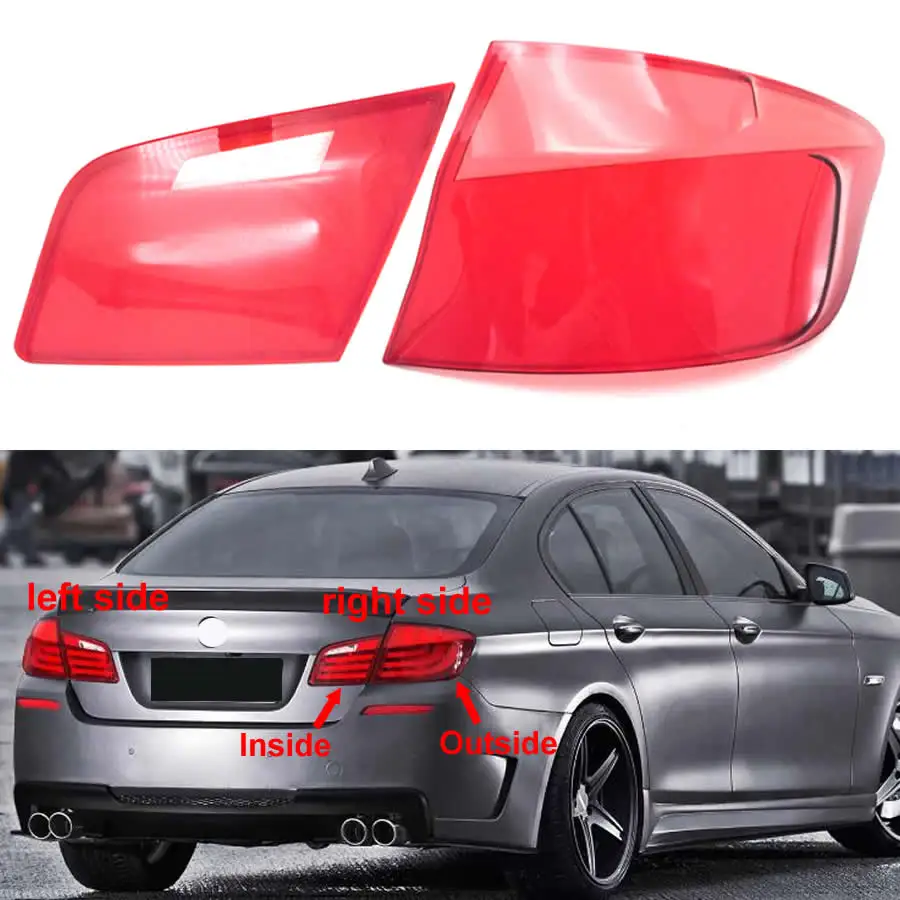 For 2014-2017 BMW 5 Series F18 520 523 525 530 535LI Rear Outer Tail Lamp Cover Brake Light Shell Replace Original Lampshade For 2014-2017 BMW 5 Series F18 520 523 525 530 535LI Rear Outer Tail Lamp Cover Brake Light Shell Replace Original Lampshade