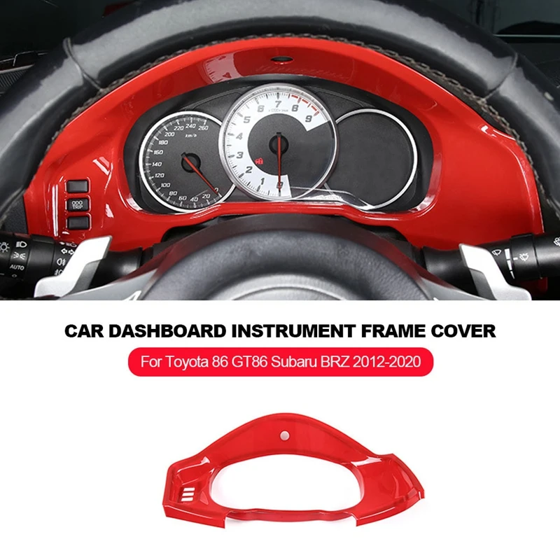 

Instrument Frame Dashboard Trim Cover Sticker For Toyota 86 GT86 Subaru BRZ 2012-2020