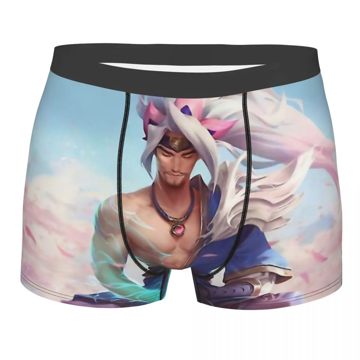 

Yasuo The Unforgiven League Of Legends Game Underpants Breathbale Panties Men's Underwear Sexy Shorts Boxer Briefs