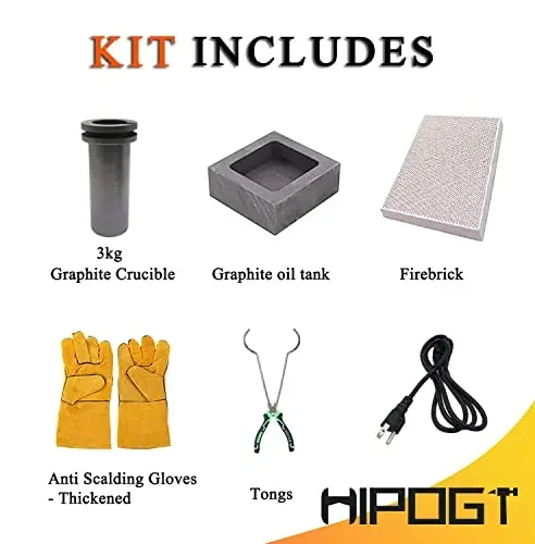 3 кг золота плавильная печь 1400 Вт цифровая используется для плавления брухта