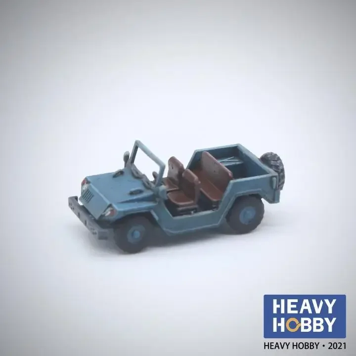 Heavy Hobby Latoka M72 1/2t Jeep транспортный автомобиль персонала (MOBILE SUIT GUNO)