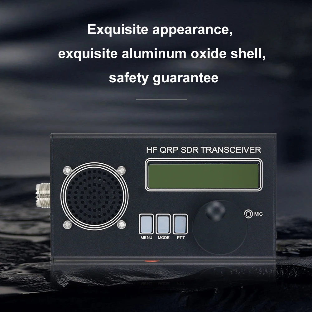 8-полосный USDX USDR HF QRP SDR трансивер радиостанция Ham встроенный аккумулятор