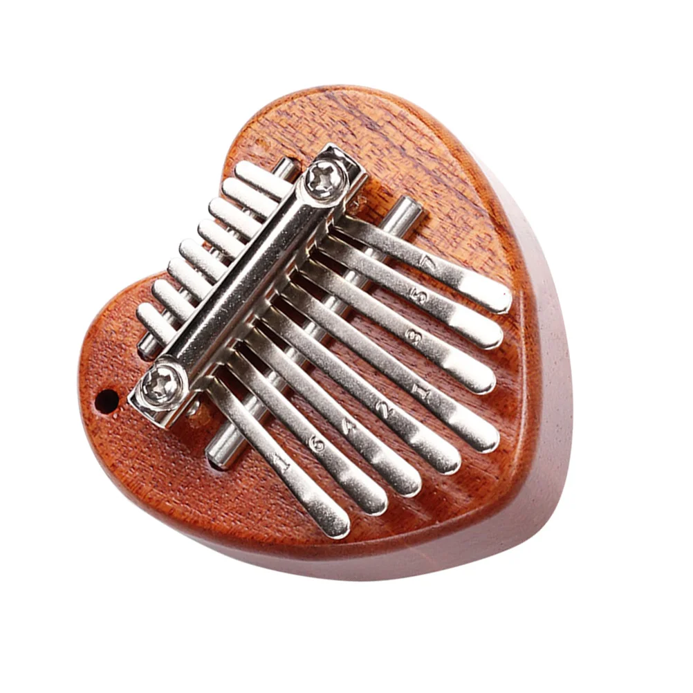 

1 Set Wood Kalimba Thumb Piano for Lovers Playing Mini 8-tone Thumb Piano