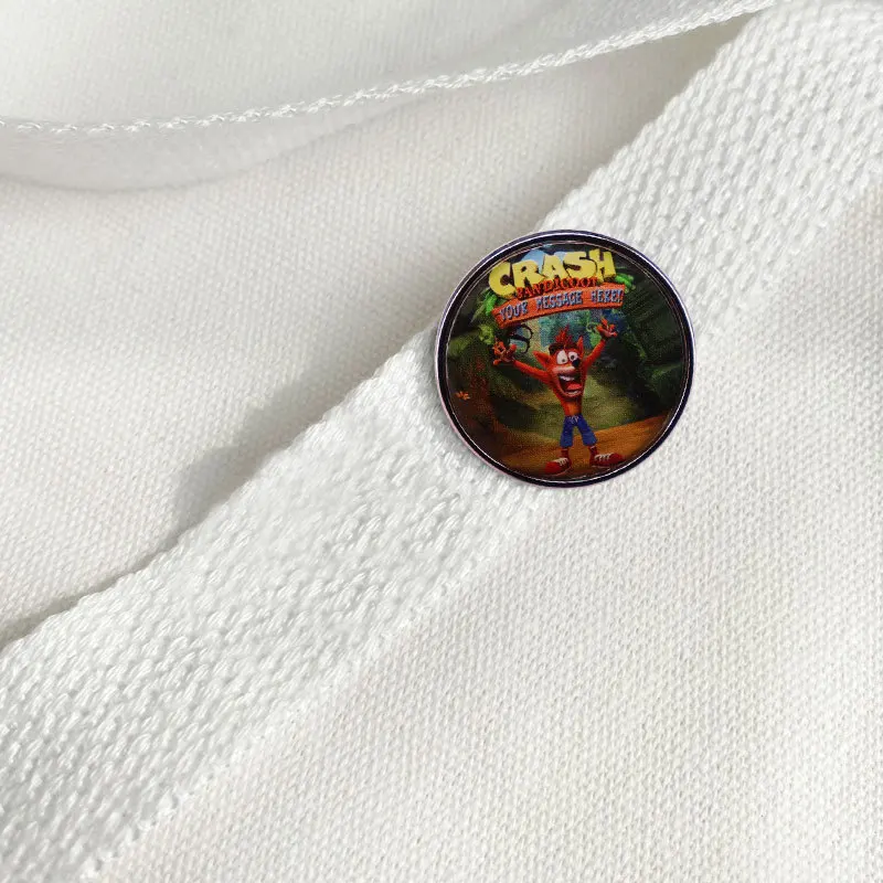 

Yu-gi-oh! Logo Enamel Pin Wrap Clothes Lapel Brooch Fine Badge Fashion Jewelry Friend Gift