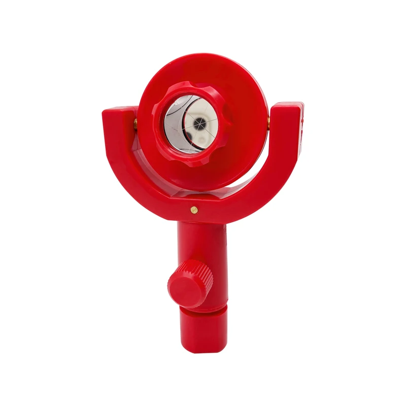 

Red Mini Tilting 25.4mm Prism 109 Prism For Total Station Plastic Casing Frame