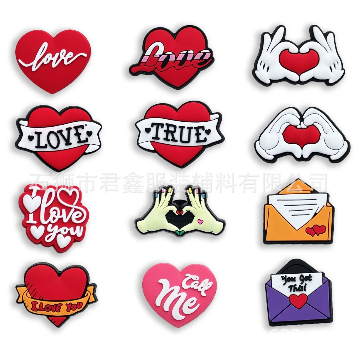 Пряжка для обуви из ПВХ с изображением Микки и Минни Маус 1 шт. |