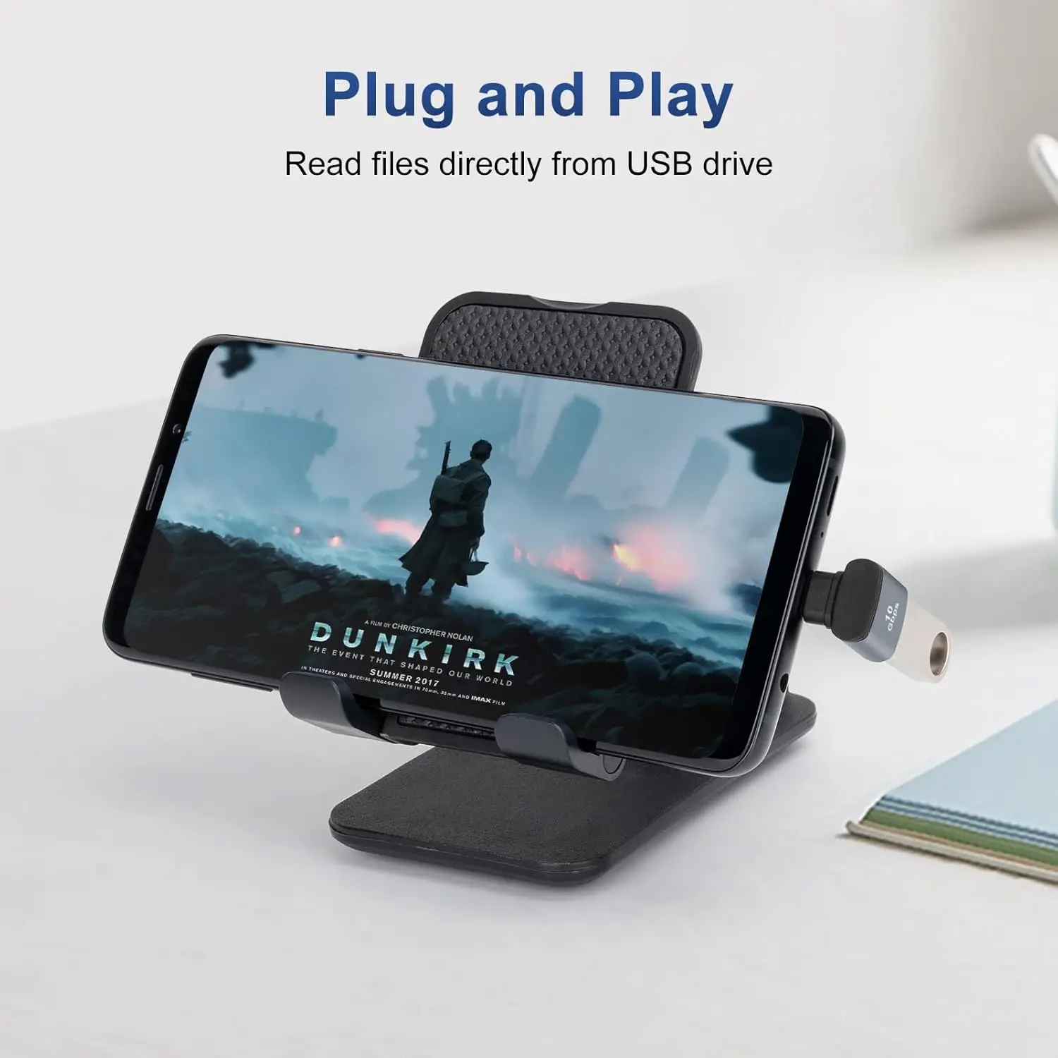 Фото 90-градусный адаптер USB C к USB 3.1 OTG, прямоугольный адаптер типа C к USB, передача данных 10 Гбит/с для смартфонов, планшетов, ноутбуков №4