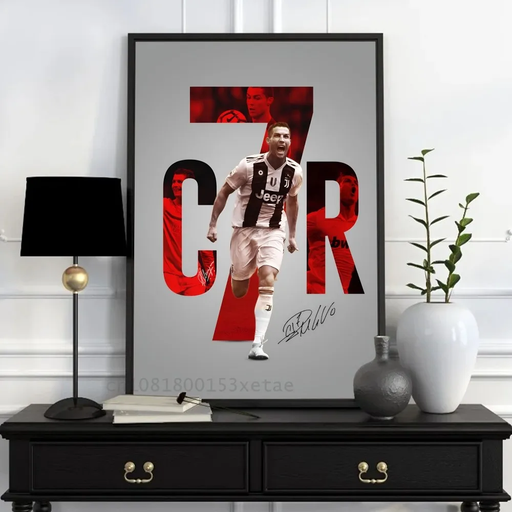 C-Cristiano R-Ronaldo CR7 Poster Paper Print Home Living Room Bedroom Entrance Bar Cafe Art Painting Decoration