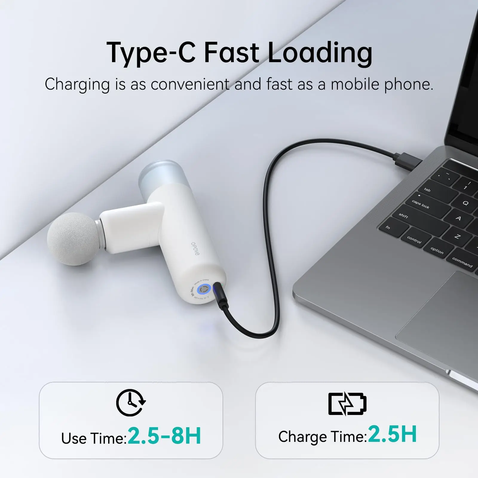 Opove M3 Мини-массажер ударный массажер для глубоких тканей мышц портативный ручной