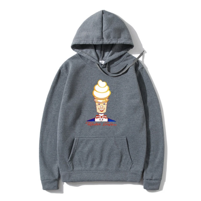 

Уличная одежда Mr SofHoody, ретро, грузовик Ice Crea 70S 80S, толстовка из 100 хлопка в старинном стиле