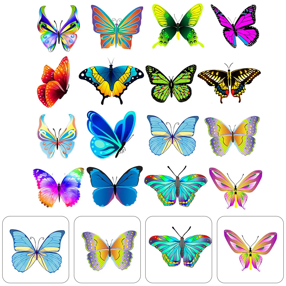

Butterflies Stickers Sticker Decalcraft Wall Decorative Decoration Bottle Decoranimal Outdoor Window Laptop Walls Vinyl Graffiti