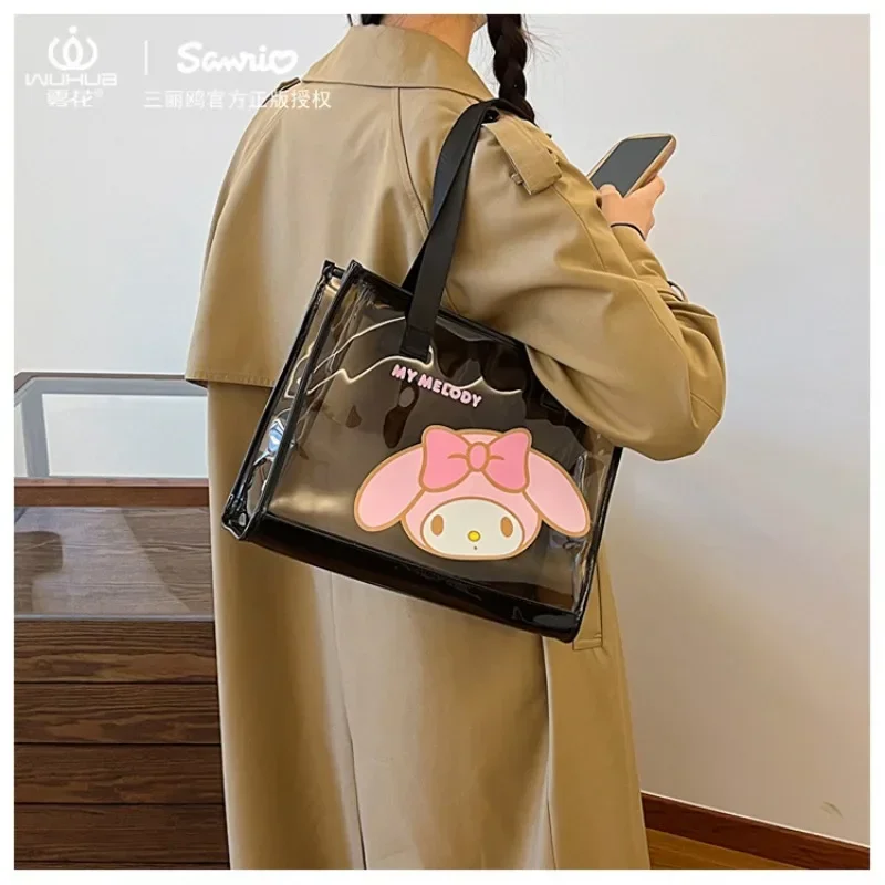 Косметичка Hello Kitty Melody кошельки и сумки для женщин Sanrio ручной стирки Kuromi большая