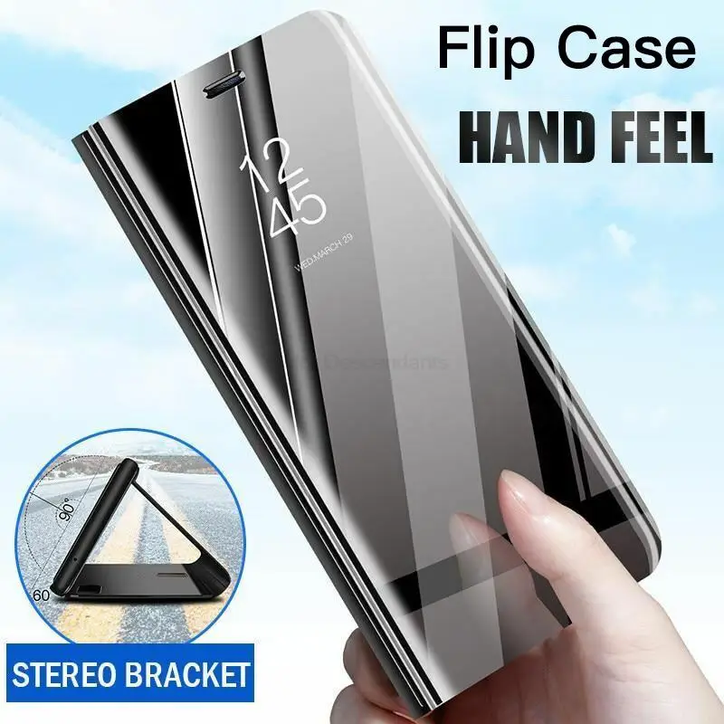 Smart Mirror Leather Flip Cover For Honor X9 5G Case Magnetic Book Stand Coque Xonor Honar Honer X9 X 9 HonorX9 5G ANY-NX1 6.81"