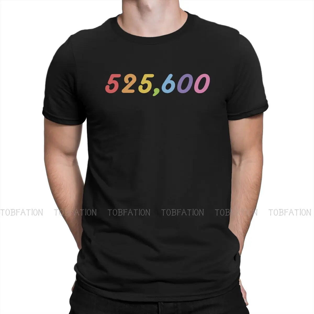 

Gay LGBT Pride Love Allyship Season of Love 525,600 T Shirt Vintage Summer Large Cotton Men's Clothing Harajuku O-Neck TShirt