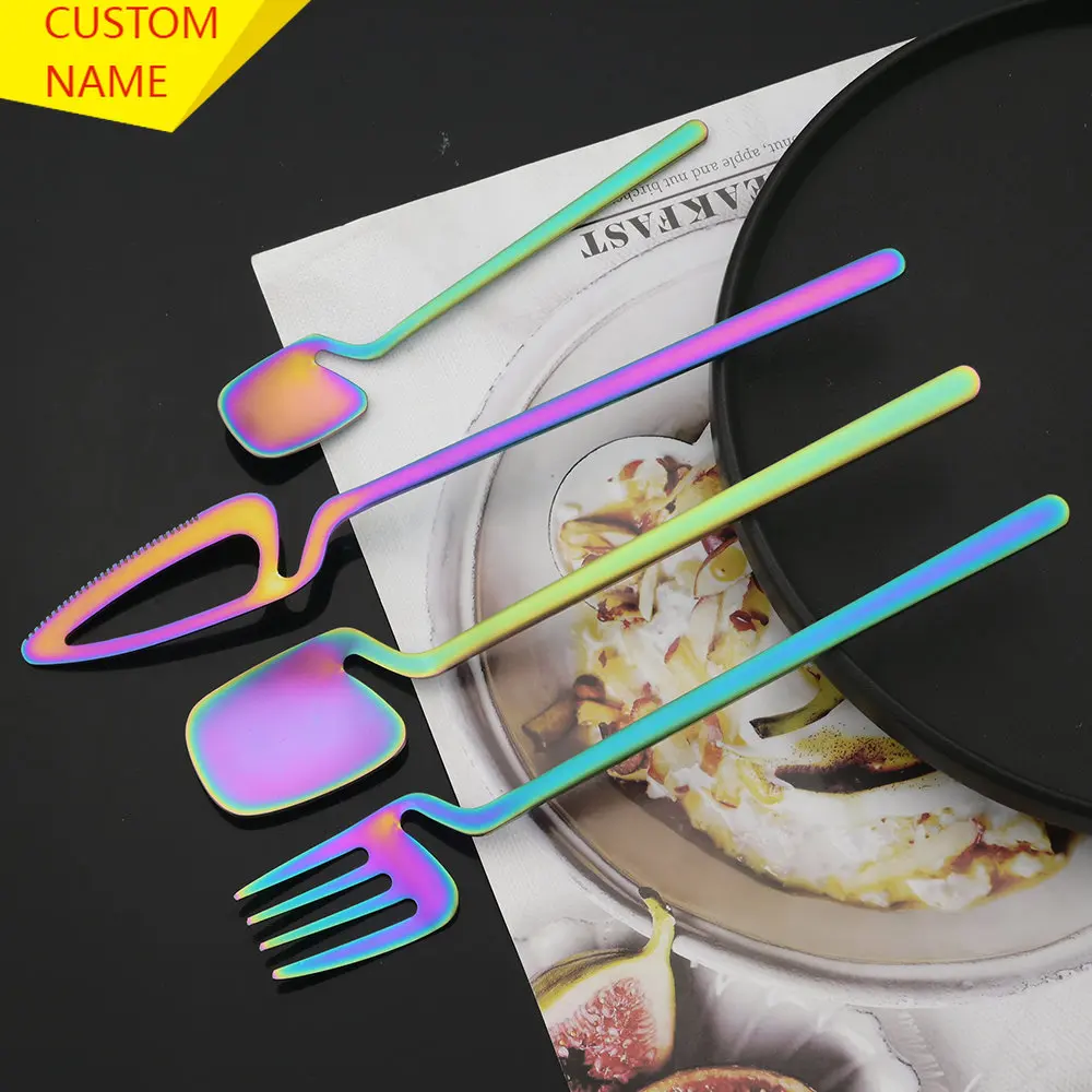 

16 шт., набор столовых приборов из нержавеющей стали