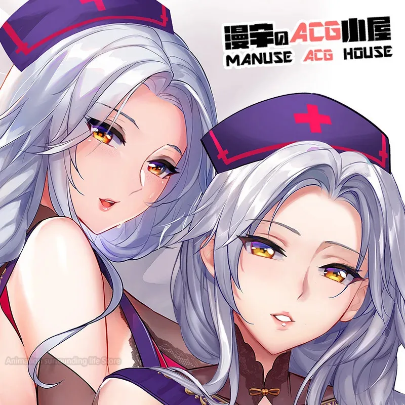 Аниме проект Touhou Yagokoro Eirin Dakimakura 2 способа обнимания подушка для тела